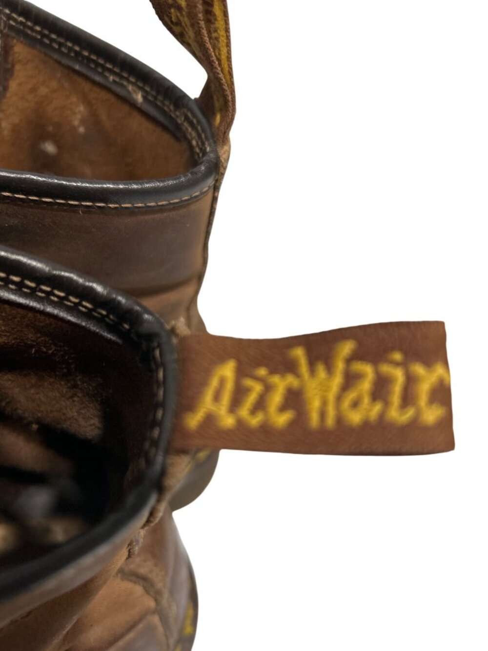 Dr. Martens Brown Leather AirWair 1460 Boots Size 5 Distressed Look Durable Sole - Picture 5 of 8